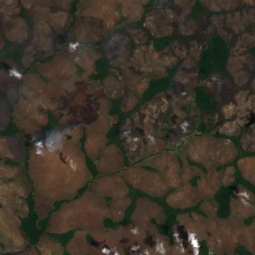 Wildfire near Óbidos — Sentinel-2 true color