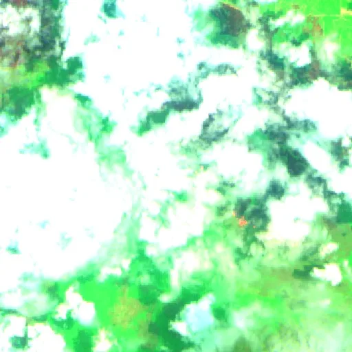 Incendio cerca de Onimsari — Sentinel-2 SWIR (fuego)