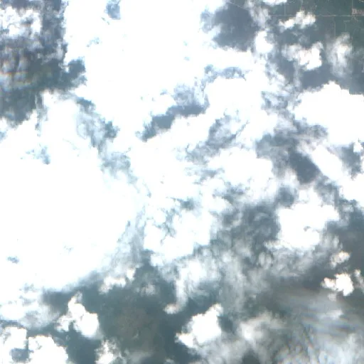 Incendio cerca de Onimsari — Sentinel-2 true color