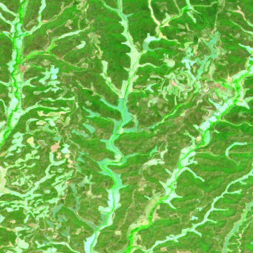 Wildfire near Orés (ES) — Sentinel-2 SWIR (fuego)