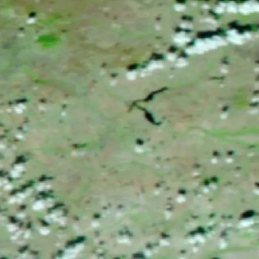 Wildfire near Osmanpaşa — NASA satellite