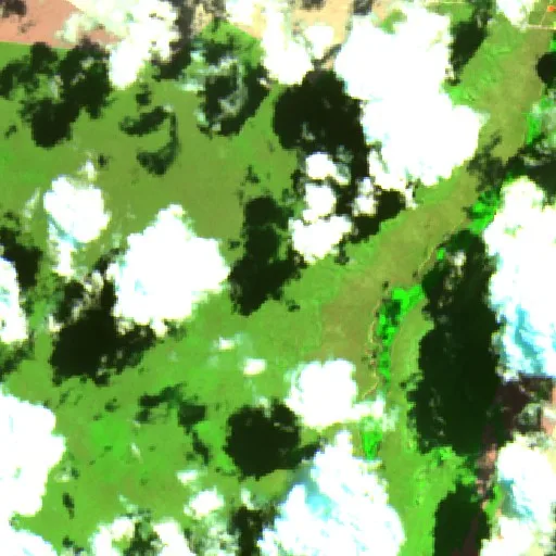 Wildfire near Ouricuri — Sentinel-2 SWIR (fuego)