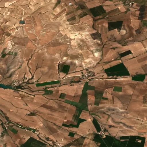 Wildfire near Ovacık — Sentinel-2 true color