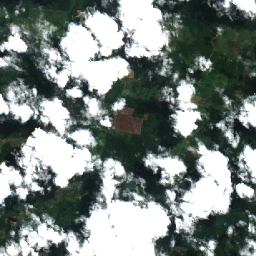 Incendio cerca de Pacajá — Sentinel-2 true color