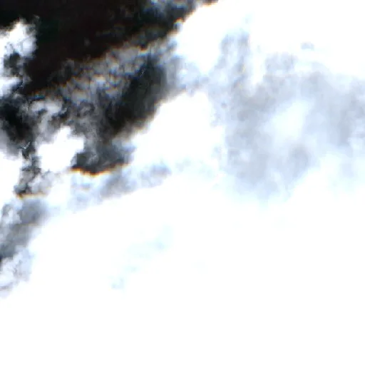 Incendio cerca de Palenque — Sentinel-2 true color