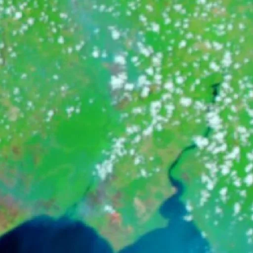 Wildfire near Pangkalanbuun (Oct 2 · N) — NASA satellite