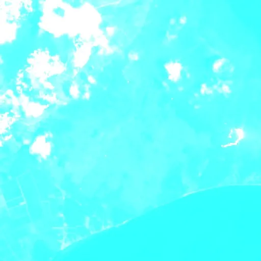 Wildfire near Pangkalanbuun (Oct 7) — Sentinel-2 SWIR