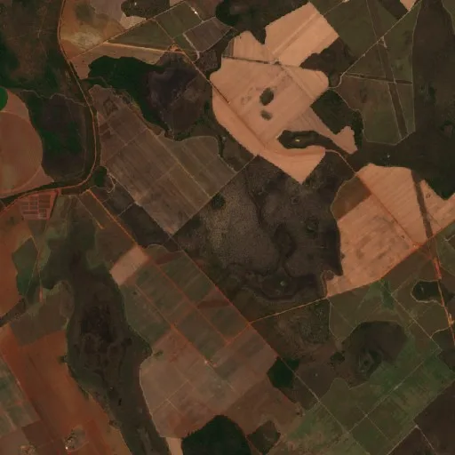 Incendio cerca de Paracatu (17 ago) — Sentinel-2 true color