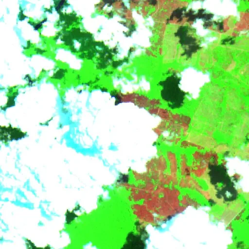 Wildfire near Paraíso — Sentinel-2 SWIR (fuego)