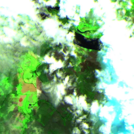Incendio cerca de Passos — Sentinel-2 SWIR (fuego)