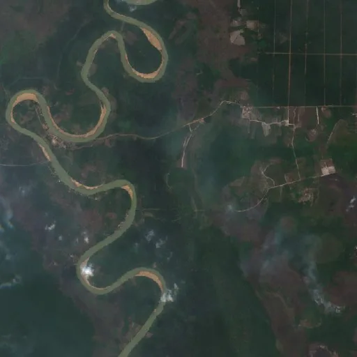 Wildfire near Pembuanghulu (Sep 19 · SE) — Sentinel-2 true color