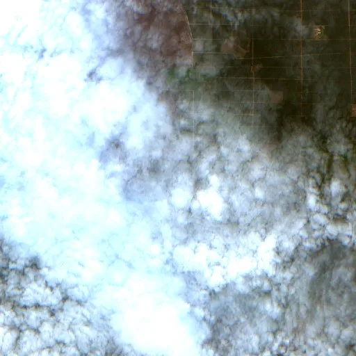 Incendio cerca de Pembuanghulu (23 sep · N) — Sentinel-2 true color