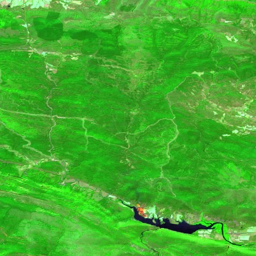Incendio cerca de Peñas de Riglos, Las — Sentinel-2 SWIR (fuego)