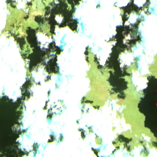 Wildfire near Pimenteiras — Sentinel-2 SWIR (fuego)