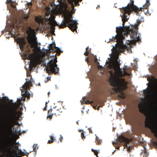 Wildfire near Pimenteiras — Sentinel-2 true color