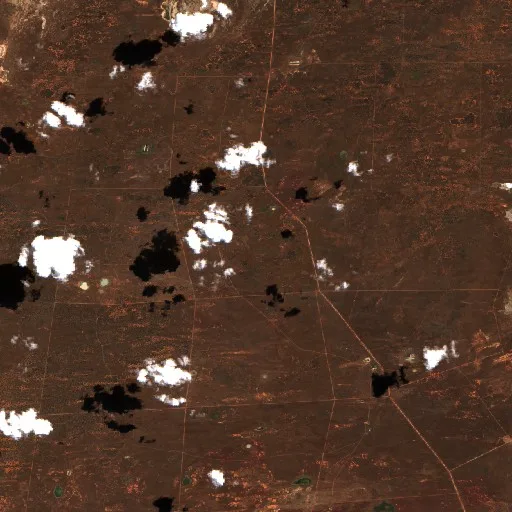 Pine Camp Bushfire — Sentinel-2 true color