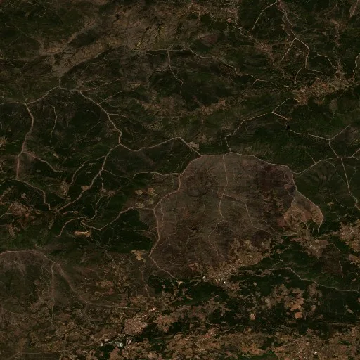 Incendio cerca de Pinofranqueado (18 ago #2) — Sentinel-2 true color