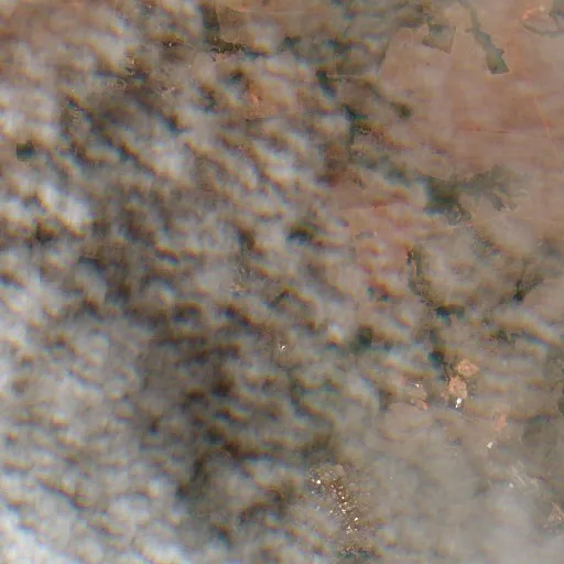 Wildfire near Piranhas — Sentinel-2 true color