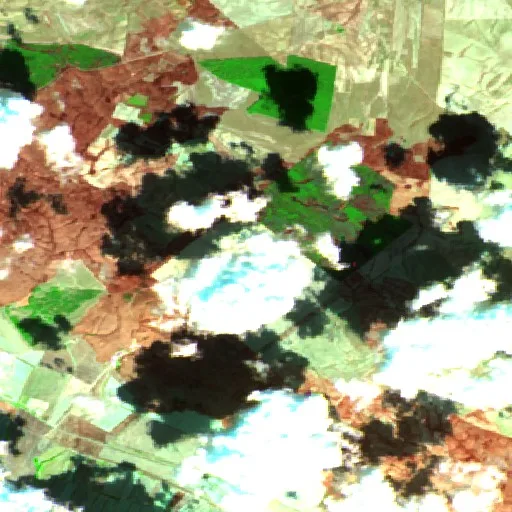 Incendio cerca de Poggiorsini (25 ago) — Sentinel-2 SWIR (fuego)