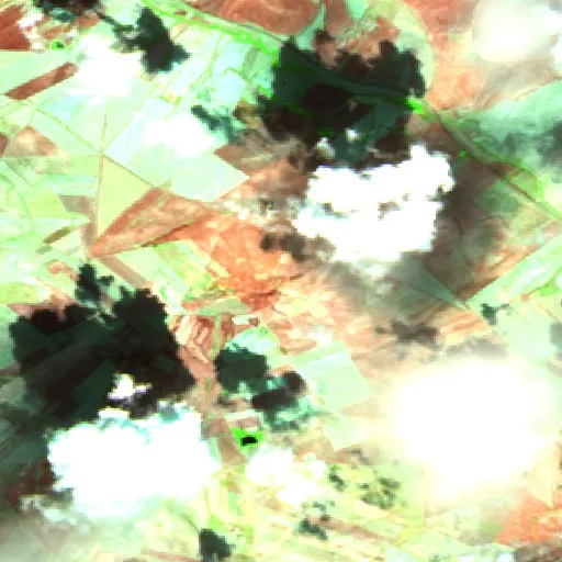 Incendio cerca de Poggiorsini (15 ago) — Sentinel-2 SWIR (fuego)