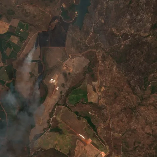 Incendio cerca de Porto Alegre do Tocantins (13 sep) — Sentinel-2 true color