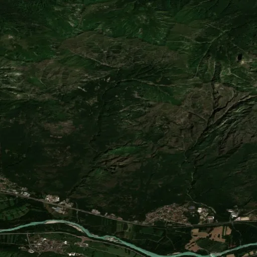 Wildfire near Premosello-Chiovenda (IT) — Sentinel-2 true color