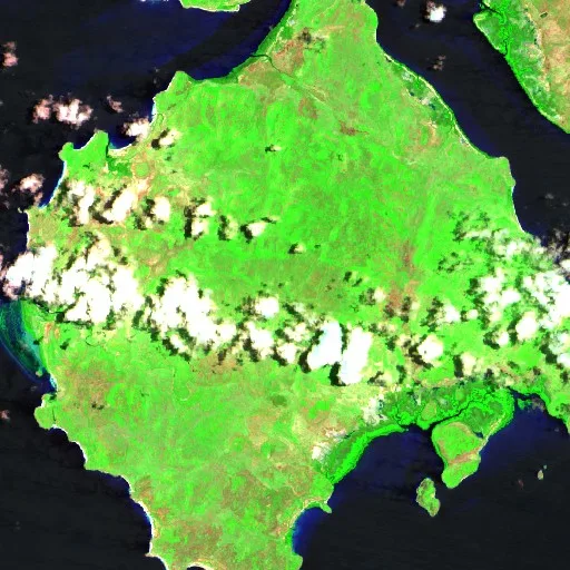 Prince of Wales Bushfire — Sentinel-2 SWIR (fuego)