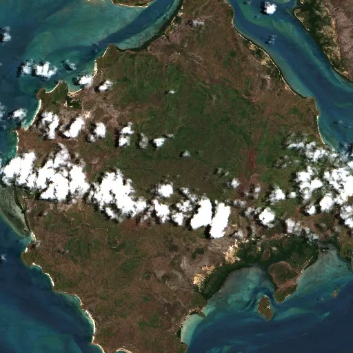 Prince of Wales Bushfire — Sentinel-2 true color