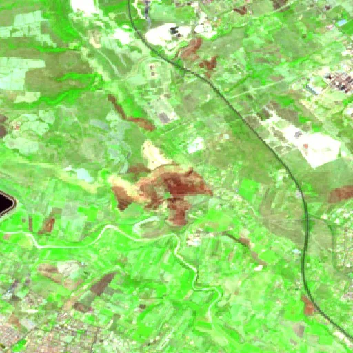 Wildfire near Priolo Gargallo — Sentinel-2 SWIR (fuego)
