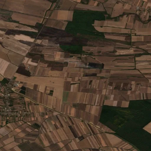 Wildfire near Progar — Sentinel-2 true color
