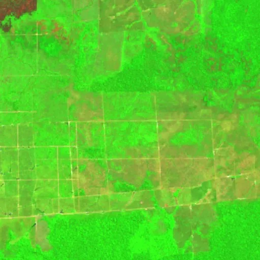 Wildfire near Projeto Roosevelt (Sep 15) — Sentinel-2 SWIR