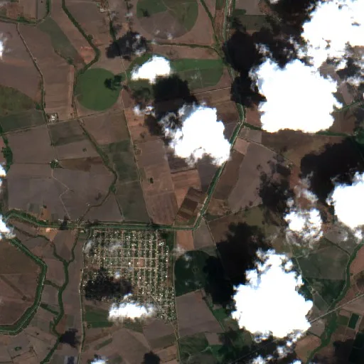 Wildfire near Pujal-Coy — Sentinel-2 true color