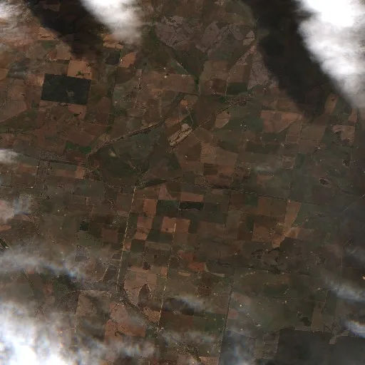 Purlewaugh Bushfire — Sentinel-2 true color