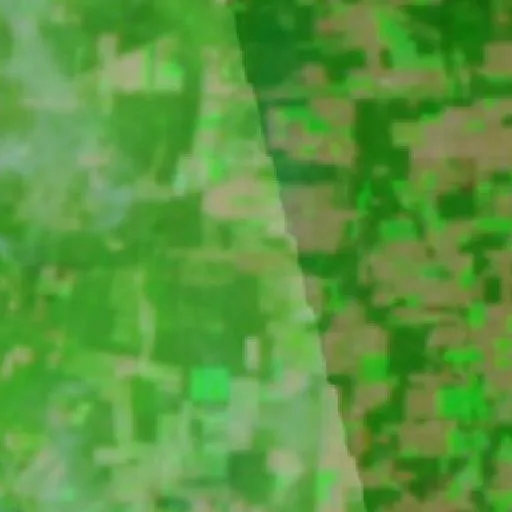 Incendio cerca de Quimilí (25 sep) — NASA satellite
