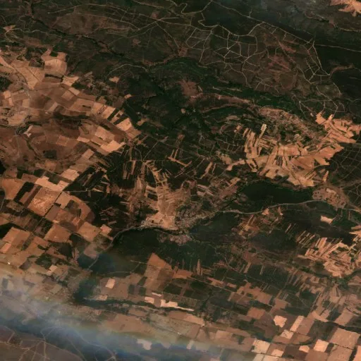 Incendio cerca de Rábano de Aliste — Sentinel-2 true color
