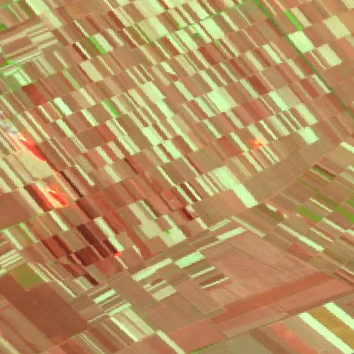 Wildfire near Ravni Topolovac — Sentinel-2 SWIR (fuego)