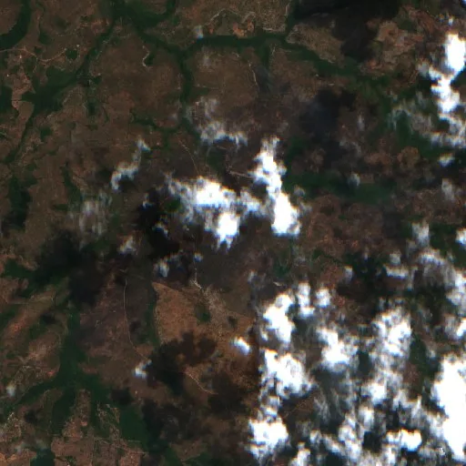 Wildfire near Recursolândia (Sep 12) — Sentinel-2 true color