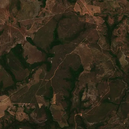 Wildfire near Recursolândia — Sentinel-2 true color