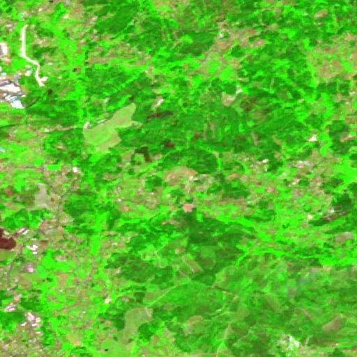 Incendio cerca de Refojos de Basto — Sentinel-2 SWIR (fuego)