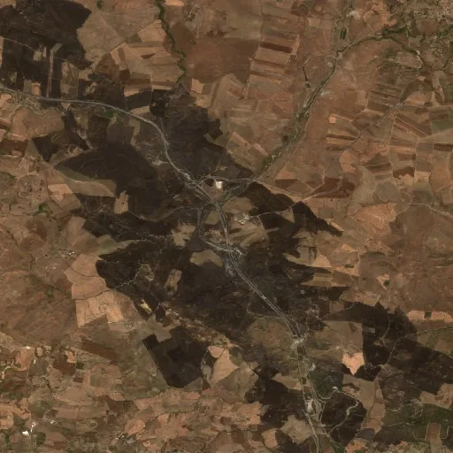 Incendio cerca de Resuttano (Jul 21) — Sentinel-2 true color