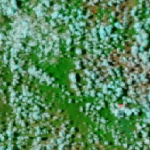 Rewan Bushfire — NASA satellite
