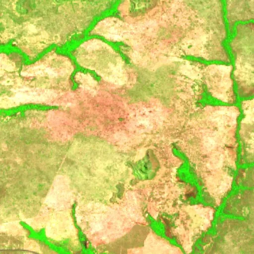 Wildfire near Riachão (Aug 15) — Sentinel-2 SWIR (fuego)