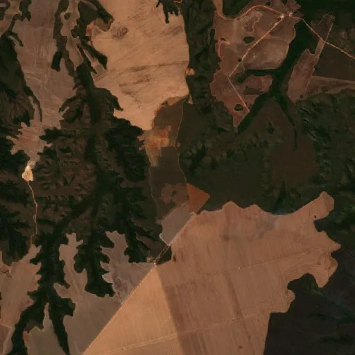 Incendio cerca de Riachão — Sentinel-2 true color