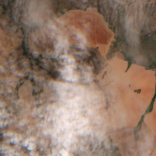 Incendio cerca de Ribeirãozinho — Sentinel-2 true color