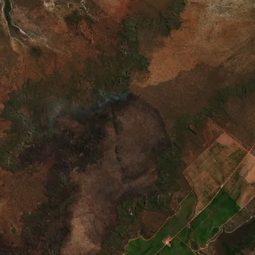 Incendio cerca de Rio da Conceição (22 sep) — Sentinel-2 true color