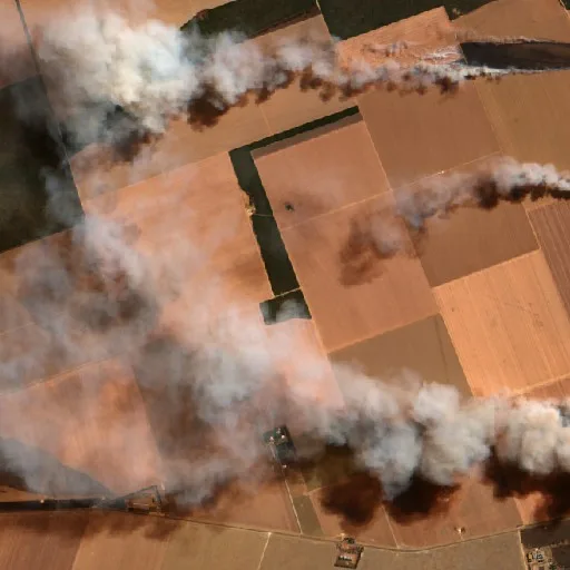 Incendio cerca de Rio Limpo — Sentinel-2 true color