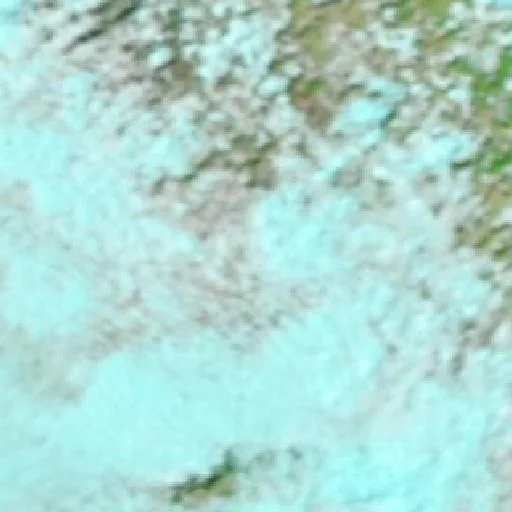 Rolleston Bushfire — NASA satellite