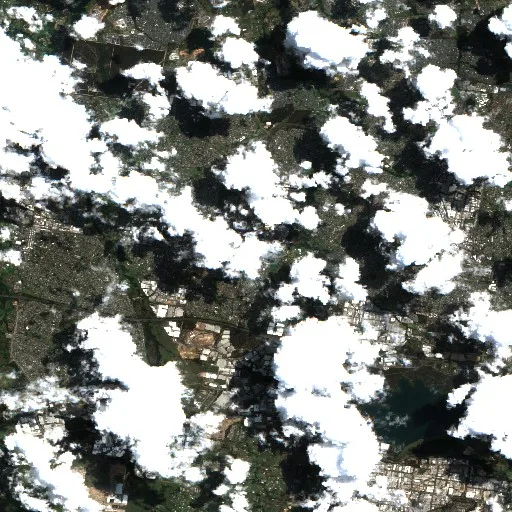 Incendio cerca de Rooty Hill — Sentinel-2 true color