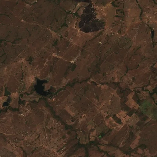 Incendio cerca de Rosário Oeste (28 ago) — Sentinel-2 true color