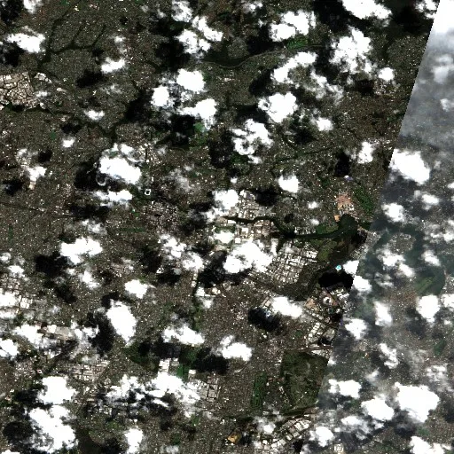 Incendio cerca de Rosehill — Sentinel-2 true color